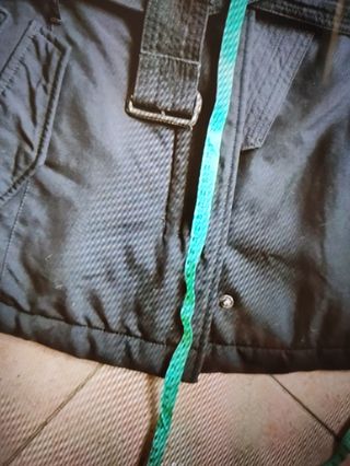 Giacca Woolrich nero con pelliccia