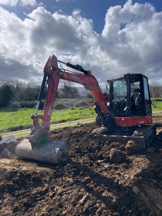 Mini excavadora Kubota U50-5