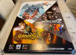 Póster Gigante Game Boy Advance SP