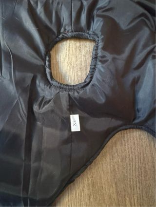 Anorak para perro rojo