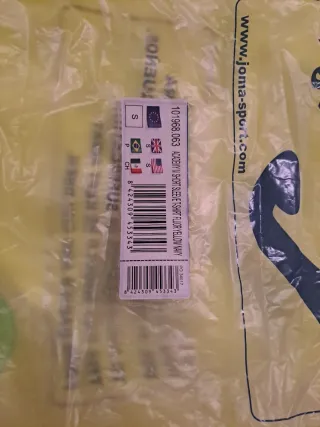 Camiseta Joma Deportiva Amarilla Talla S