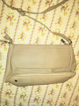 Bolso de hombro Misako beige