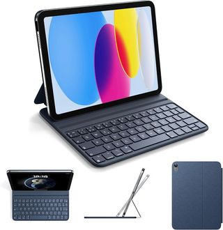HOU Teclado Funda iPad 11generation A16 2025 Ñ