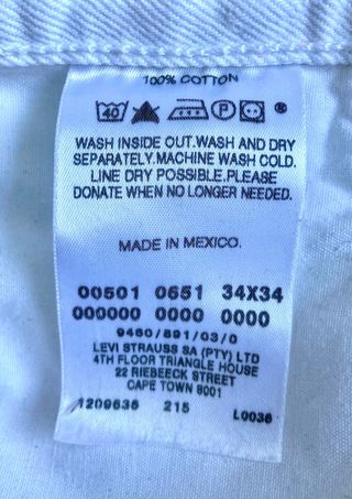 Levi's 501 Vaqueros Vintage Originales 34