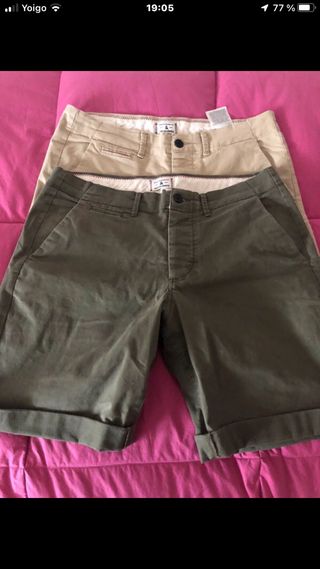 Lote 2 Pantalones Cortos Jack & Jones