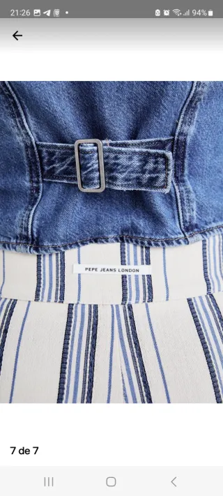 Pantalón Pepe Jeans rayas