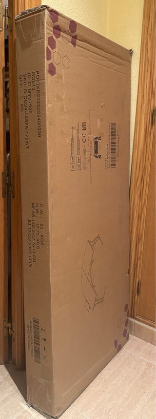 Escritorio gaming L con soporte monitor