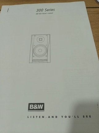Altavoces B&W DM-302 Sistema PRISM