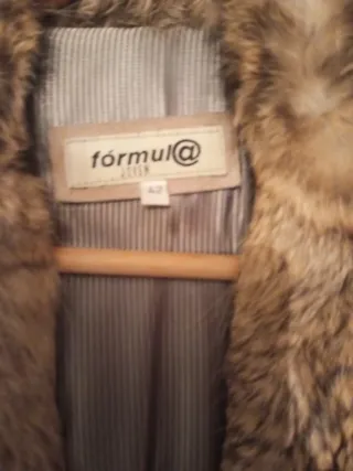 Cazadora beige con pelo