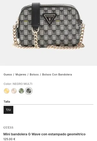 Bandolera Guess Nueva con etiquetas