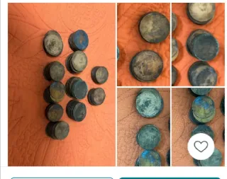 Lote de monedas antiguas