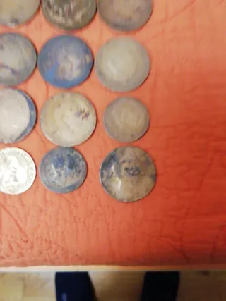 Lote de monedas antiguas