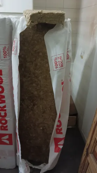 Lana de roca Rockwool