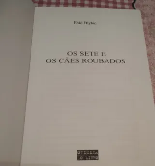 Livro Coleção Os Sete Enidy Blyton Usado