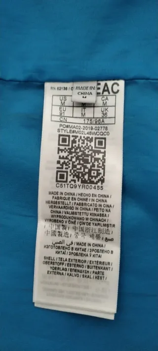 Chaqueta Guess, estilo Biker Negra/Gris