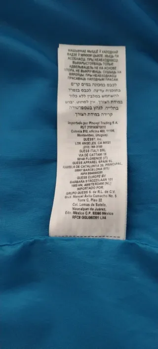 Chaqueta Guess, estilo Biker Negra/Gris