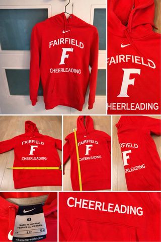 Sudadera Nike Fairfield Cheerleading Roja Talla S