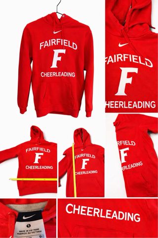 Sudadera Nike Fairfield Cheerleading Roja Talla S