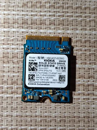 SSD Kioxia NVMe 256GB