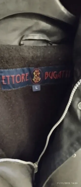 Giacca Vintage Ettore Bugatti Nera Taglia L