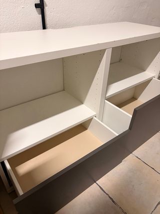 Mueble TV / Aparador blanco push