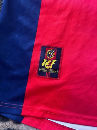 Camiseta Fútbol España Adidas Raúl 10 Vintage 90s