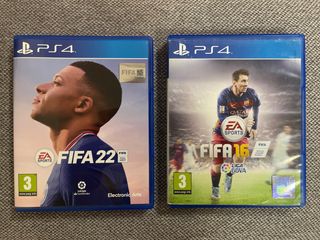 Pack FIFA 22 y FIFA 16 PS4