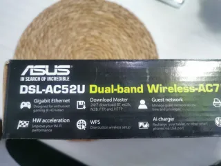 Router ASUS AC750 VDSL/ADSL Negro