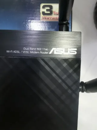 Router ASUS AC750 VDSL/ADSL Negro