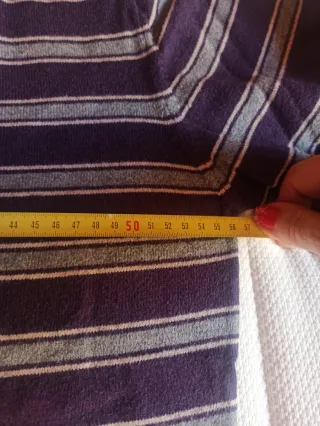 Jersey Cortefiel Rayas Morado Talla M