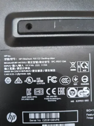 HP EliteDesk G2 Mini PC