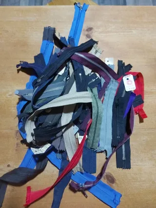 Lote 50 Cremalleras Varias Medidas