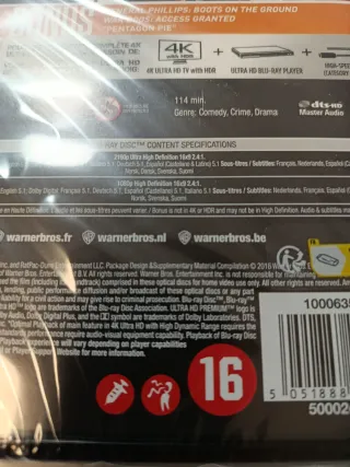 War Dogs ( Juego de armas) 4K UHD Blu-ray