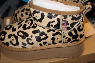 Stivaletti Ulanka Leopardati Platform Taglia 37