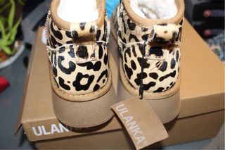 Stivaletti Ulanka Leopardati Platform Taglia 37