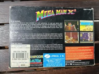 Mega Man X2 PAL SNES con scatola e manuale SNES