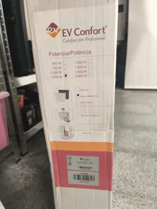 Radiador Eléctrico EV Confort 1200W