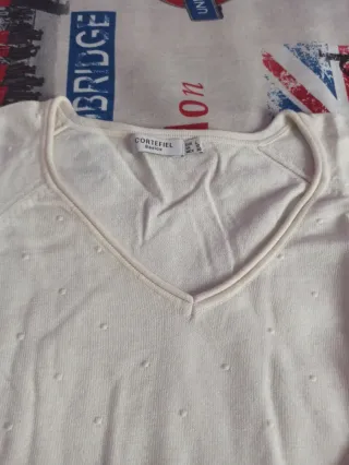 Jersey Cortefiel cuello pico