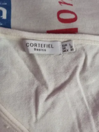 Jersey Cortefiel cuello pico