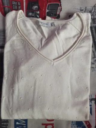 Jersey Cortefiel cuello pico