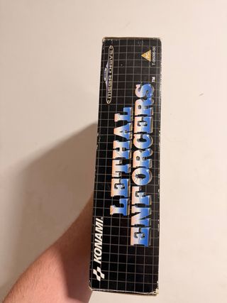 Lethal Enforcers Mega Drive Caja