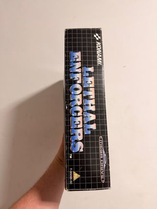 Lethal Enforcers Mega Drive Caja