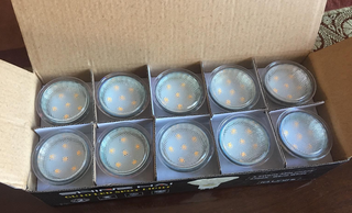 10x Bombillas LED GU10 SHINE HAI 3.5W