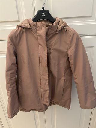 Giubbino donna reversibile beige