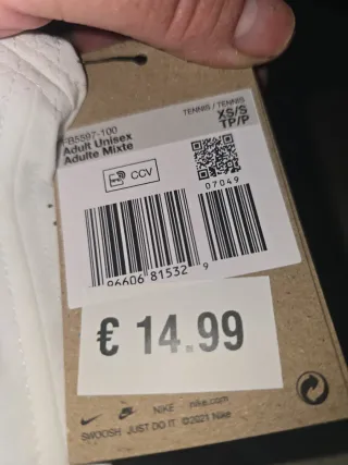 Gorra Nike Club Cap Blanca Talla XS/S