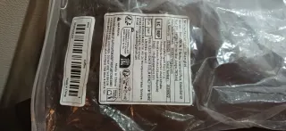 Anorak largo marrón con capucha