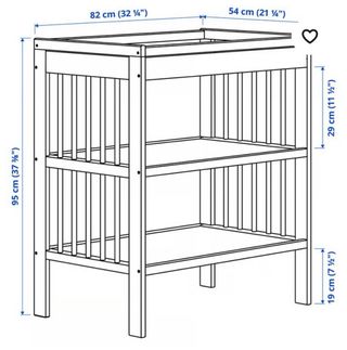 Cambiador Blanco IKEA Gulliver