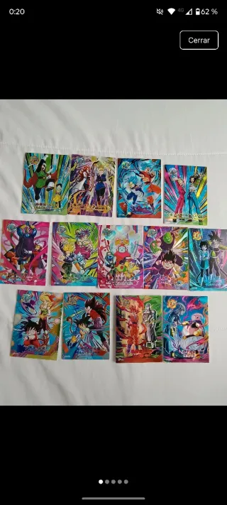 Cartas Dragon Ball Z Akira Toriyama