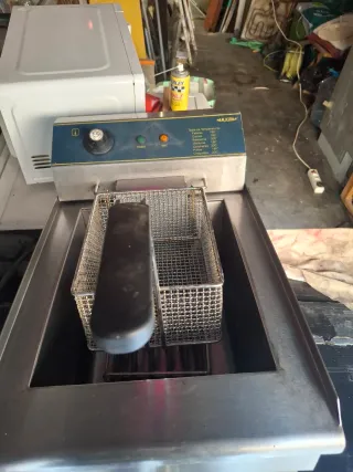 Freidora industrial acero inoxidable