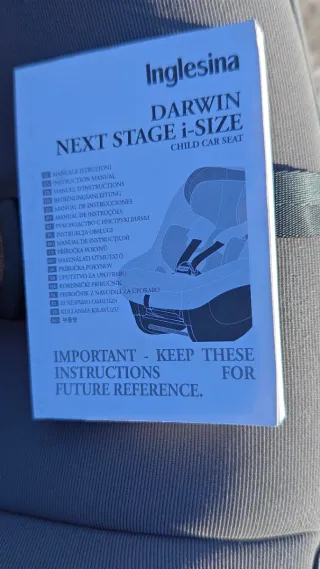 Seggiolino auto Inglesina Darwin i-size + Base